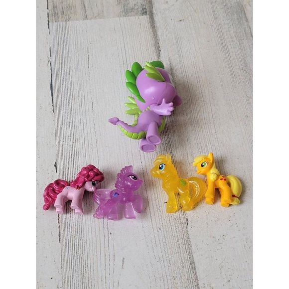 MLP Spike dragon Applejack cutie pie playset My Little Pony toy figure - Picture 5 of 12